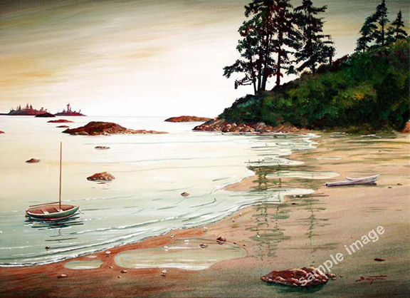 Chesterman Beach near Tofino and Ucluelet Vancouver Island